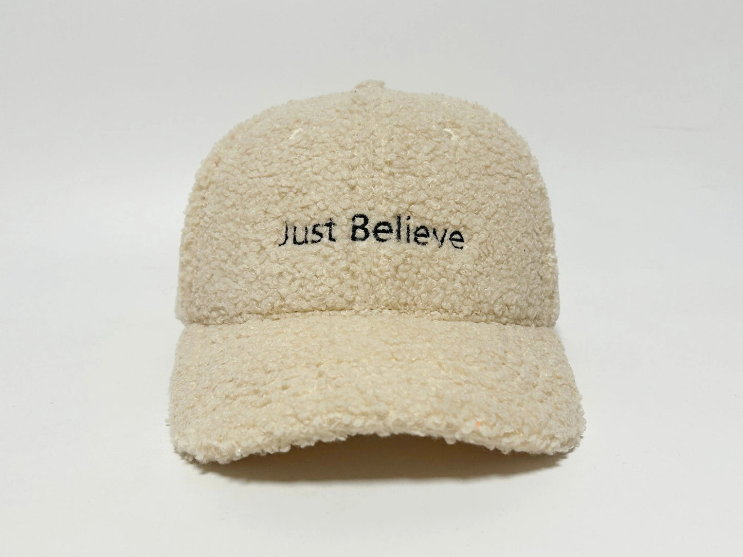 Just Believe Fluffy Hat